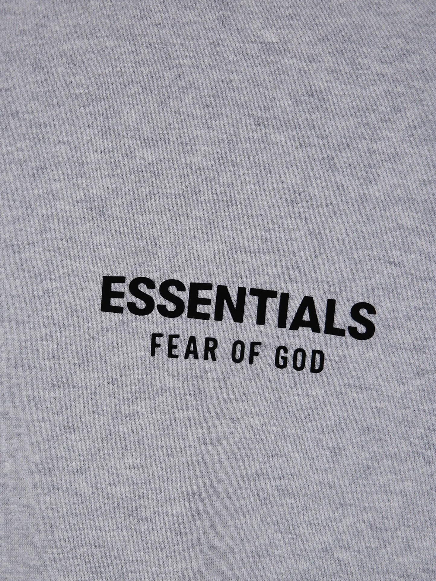 grey essentials hoodie oversized streetwear pullover casual outfit