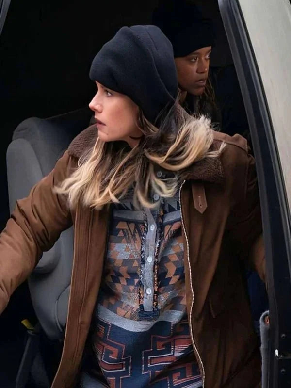 FBI S07 Maggie Bell Shearling Jacket