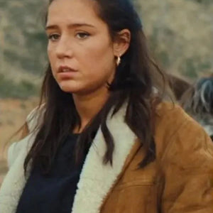 Wingwomen Adele Exarchopoulos Shearling Jacket