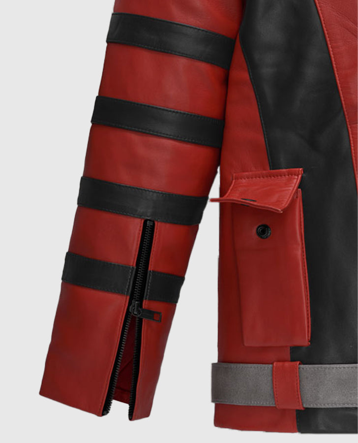 Red One Dwayne Johnson Leather Jacket