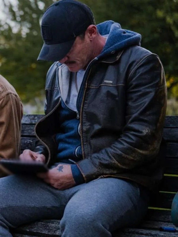 5lbs Of Pressure Luke Evans Leather Jacket 2024