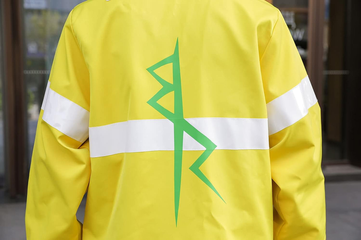 SHOWADAY Cyberpunk Jacket Streetwear Fashion Coat Edge Runner David Sweatshirt Cosplay Coat