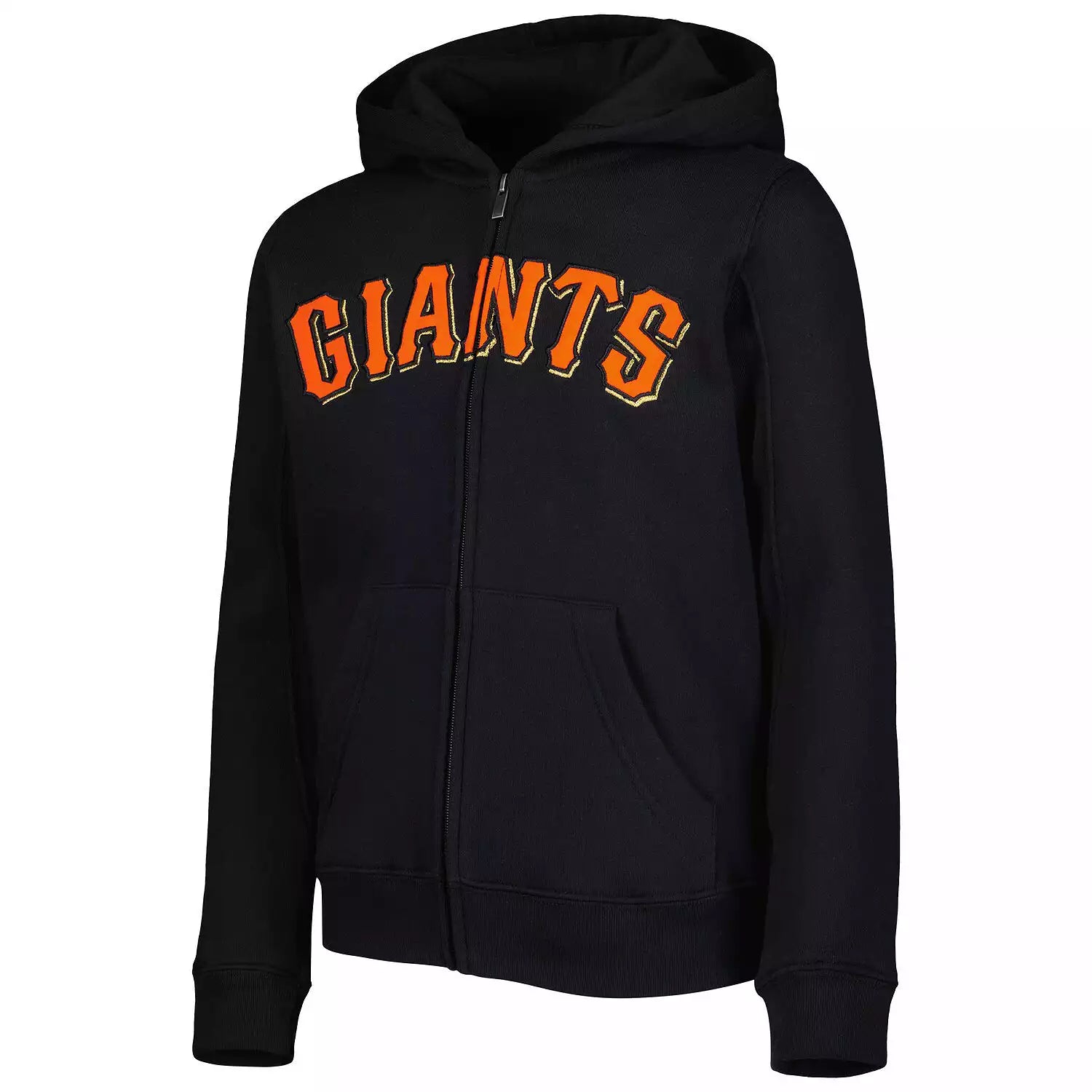 San Francisco Giants black and orange full zip hoodie MLB fan gear