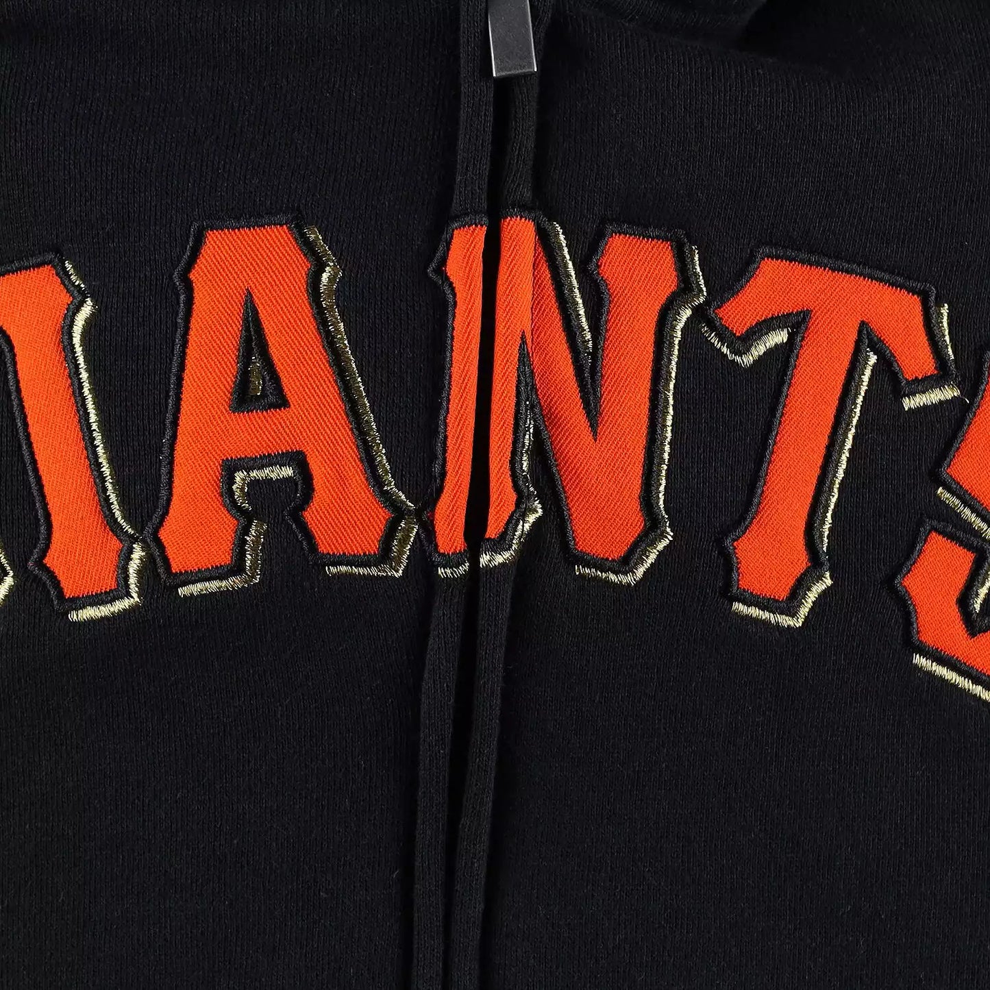 San Francisco Giants black and orange full zip hoodie MLB fan gear