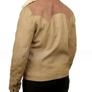John Dutton Shearling Leather Jacket