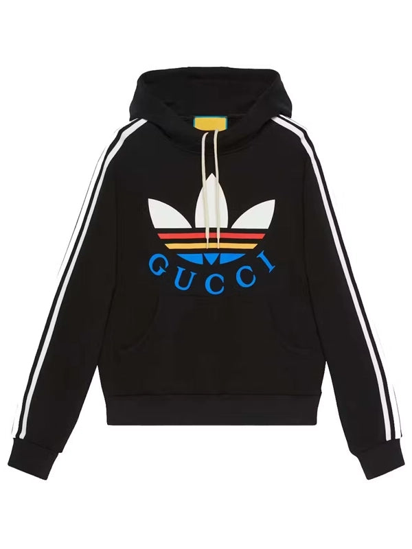 black pullover hoodie premium collaboration casual outfit