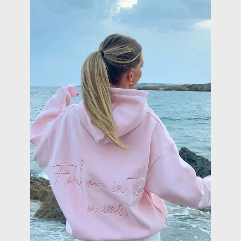 amare find me in the waves hoodie streetwear outfit