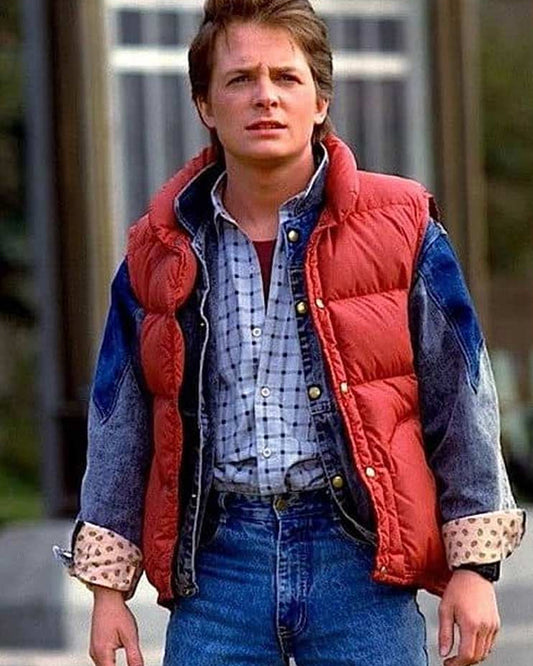 Back To The Future Marty Mcfly Vest