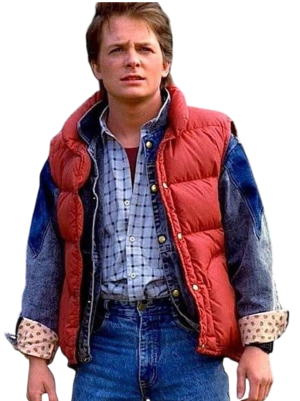 Back To The Future Marty Mcfly Vest