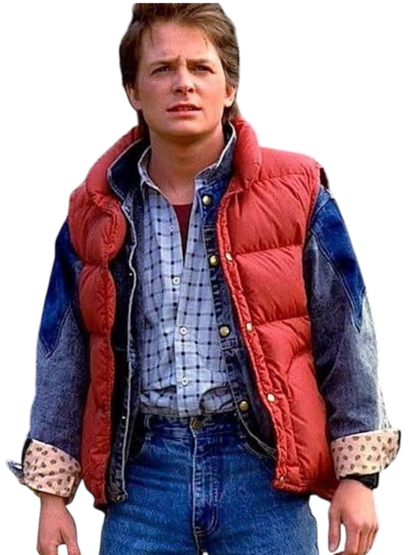 Back To The Future Marty Mcfly Vest