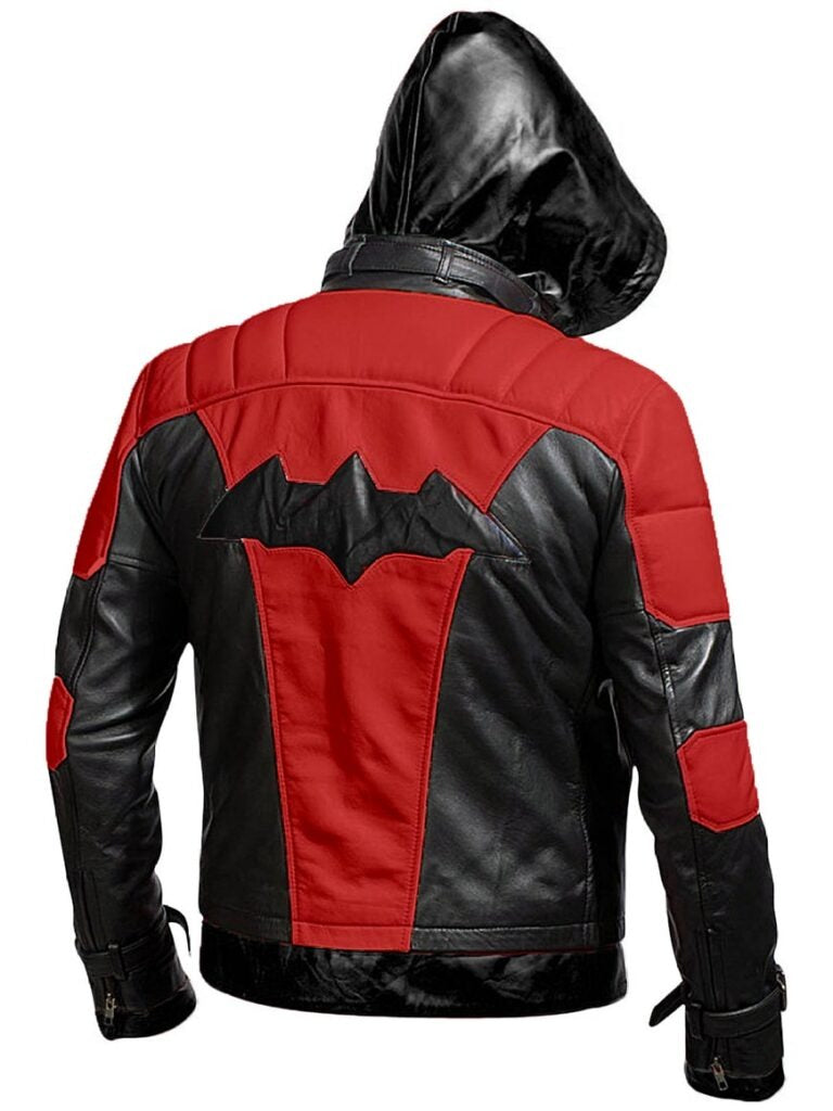 Batman Arkham Knight Jason Todd Leather Jacket Red Hood
