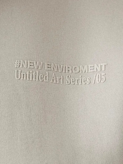 Bershka Zip-Up Slogan Hoodie
