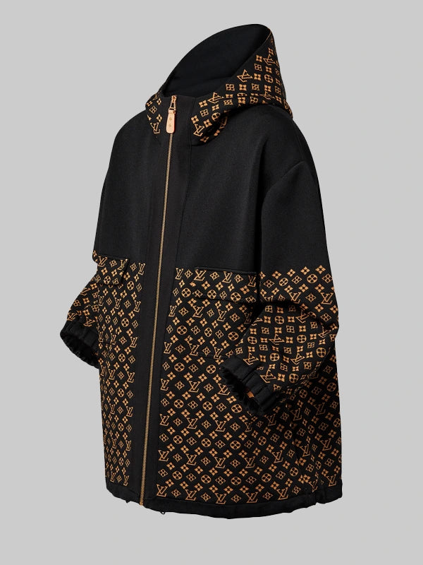 Taylor Swift Louis Vuitton Monogram Jacquard Knit Jacket