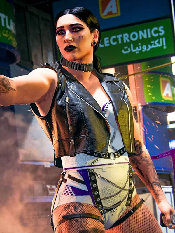 Call of Duty Rhea Ripley Leather Vest