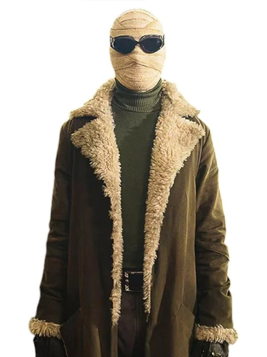 Doom Patrol Negative Man coat Matt Bomer Larry Trainor trench coat