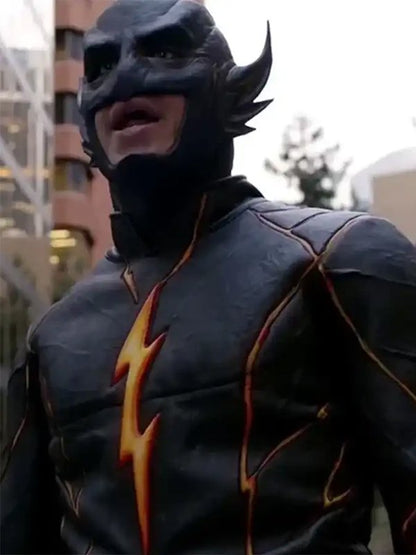 Black Racer The Flash Leather Jacket