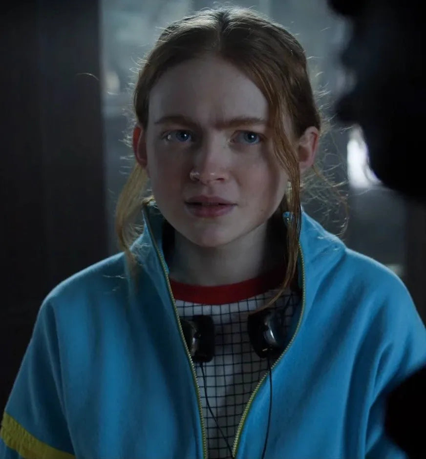 Stranger Things S04 Max Mayfield Blue Jacket