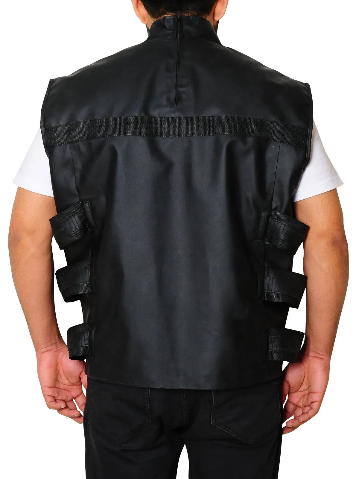 The Punisher War Zone Ray Stevenson Leather Vest