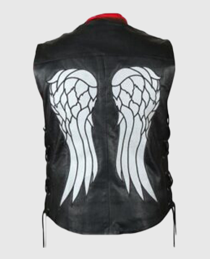 The Walking Dead Governor Daryl Leather Vest