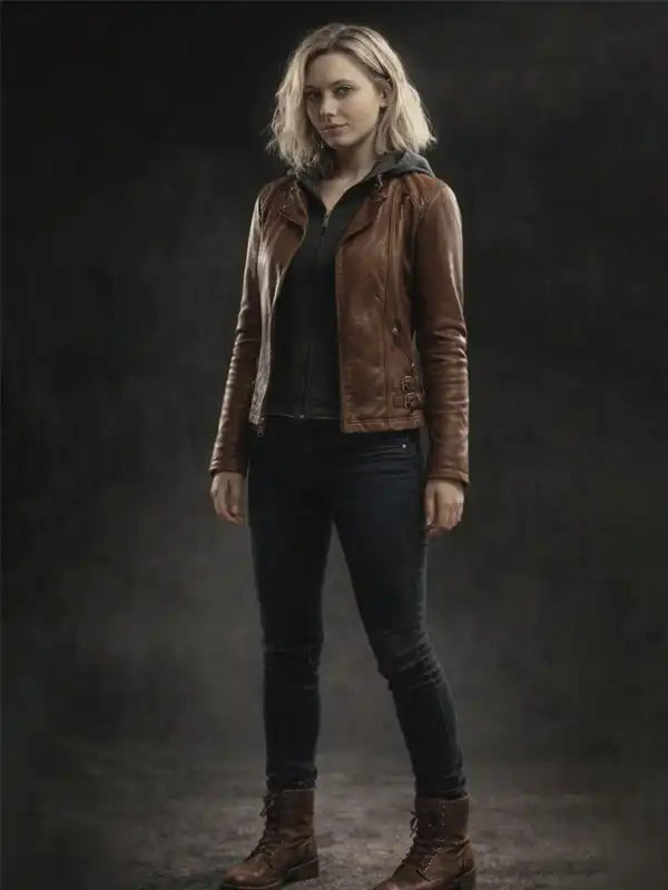 Grace Ashcroft Resident Evil Requiem Leather Jacket