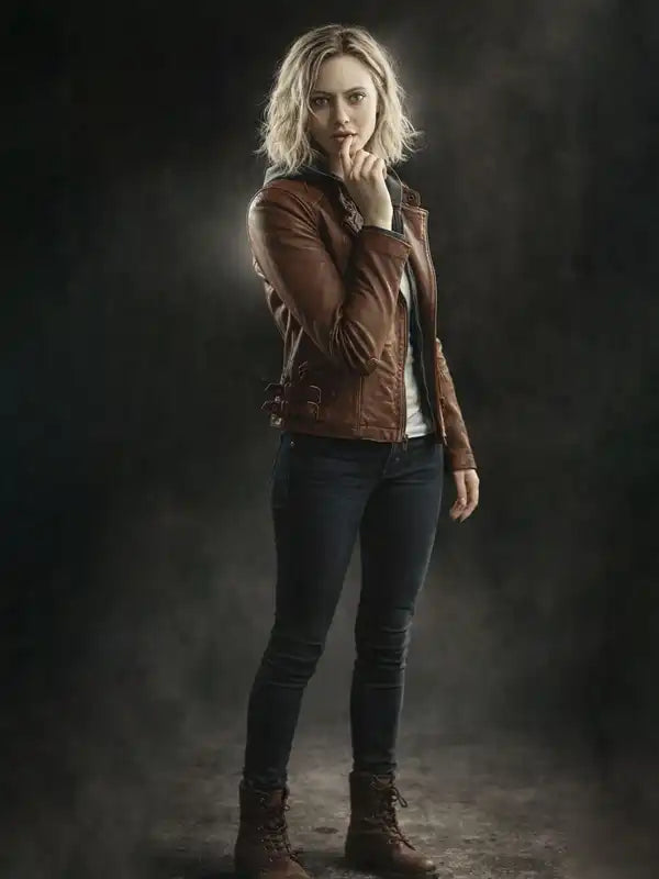 Grace Ashcroft Resident Evil Requiem Leather Jacket