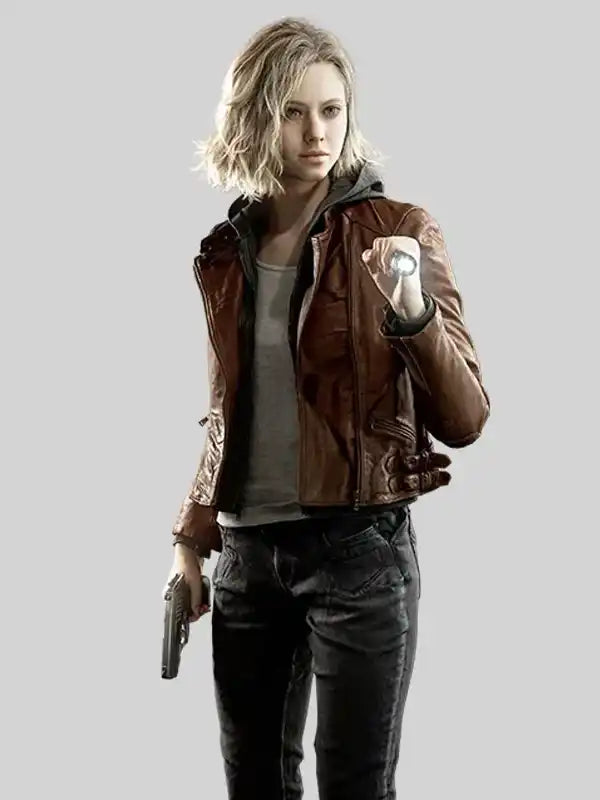 Grace Ashcroft Resident Evil Requiem Leather Jacket