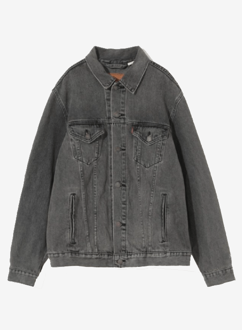 Hellfire Club Grey Denim Jacket