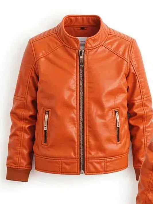 Shop Jack O Lantern Halloween Leather Jacket
