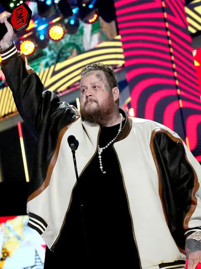 2024 CMT Music Awards Jelly Roll Bomber Jacket