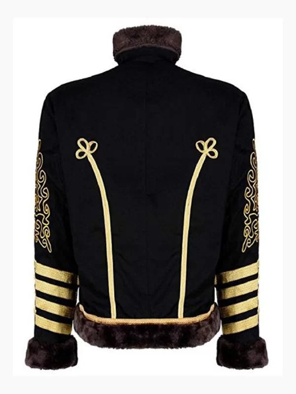 Jimi Hendrix Shearling Wool Jacket