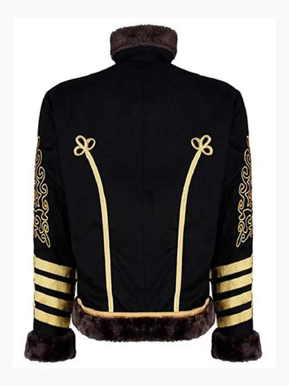 Jimi Hendrix Shearling Wool Jacket