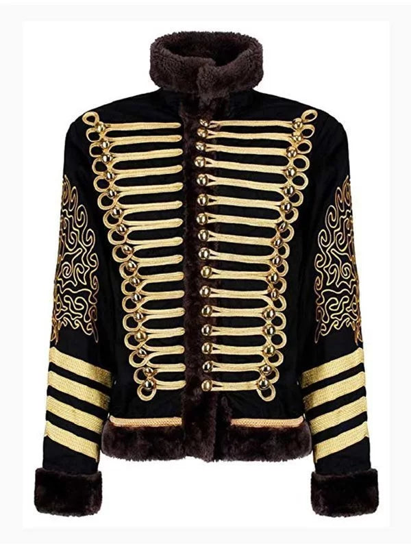 Jimi Hendrix Shearling Wool Jacket