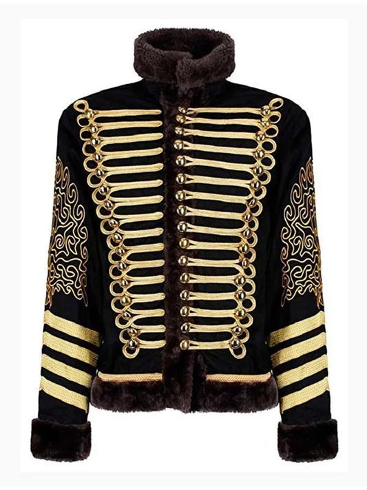 Jimi Hendrix Shearling Wool Jacket