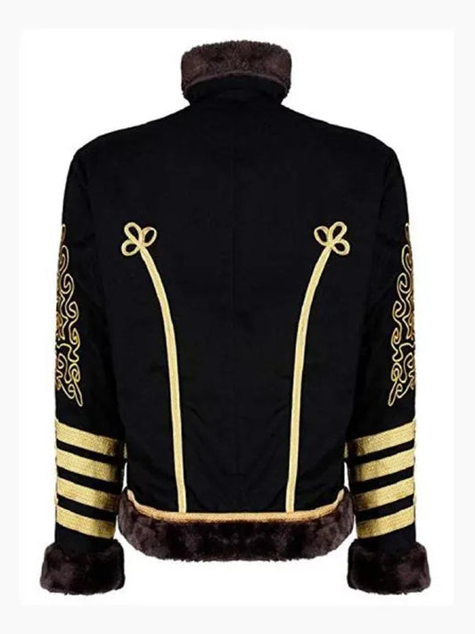 Jimi Hendrix Shearling Wool Jacket