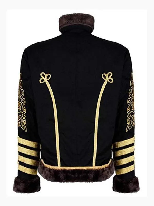 Jimi Hendrix Shearling Wool Jacket