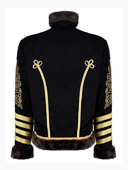 Jimi Hendrix Shearling Wool Jacket
