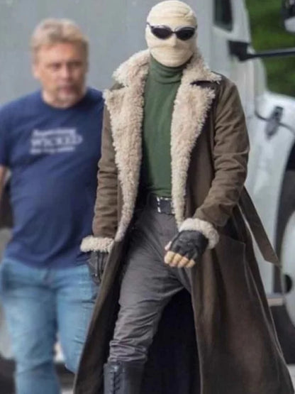 Doom Patrol Negative Man coat Matt Bomer Larry Trainor trench coat