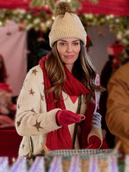 Long Lost Christmas Haley White Sweater