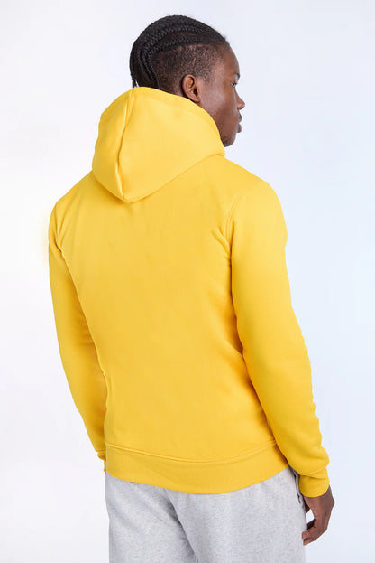 yellow lakers zip up hoodie nba fan gear streetwear outfit