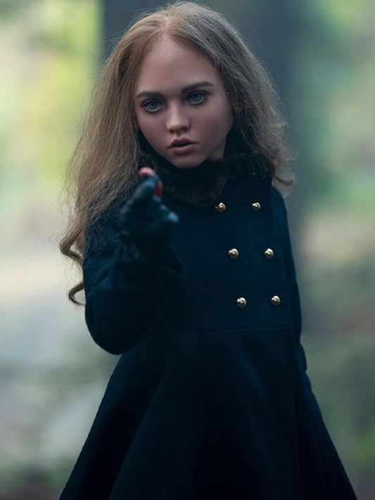 M3GAN 2023 Amie Donald Black Coat