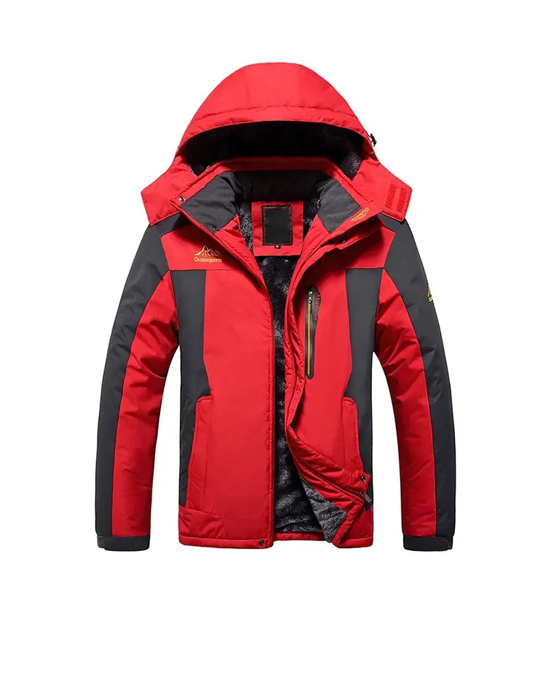 Men’s Camping Red Anorak Jacket