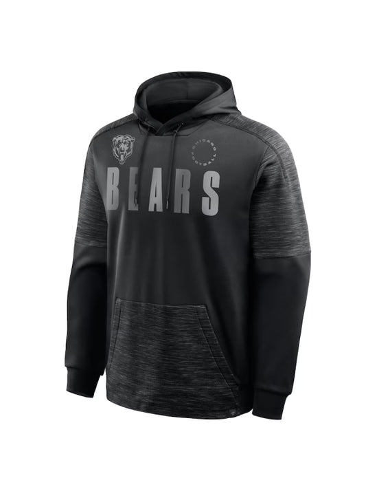 Chicago Bears black Chip Shot pullover hoodie fleece style