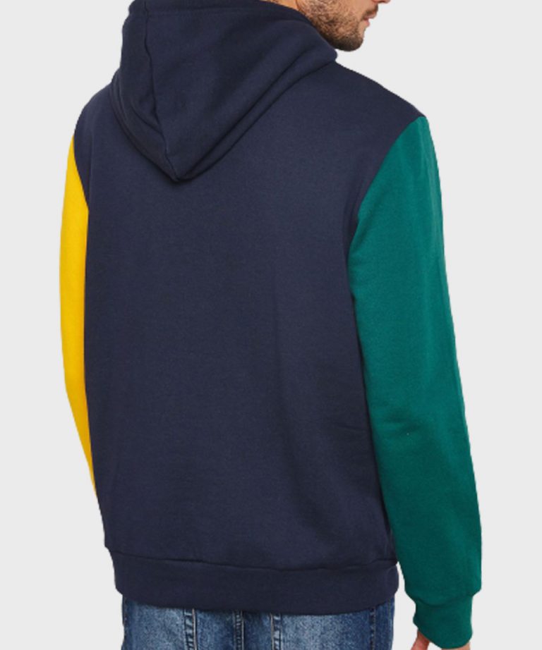Mens Forever Color block Hoodie