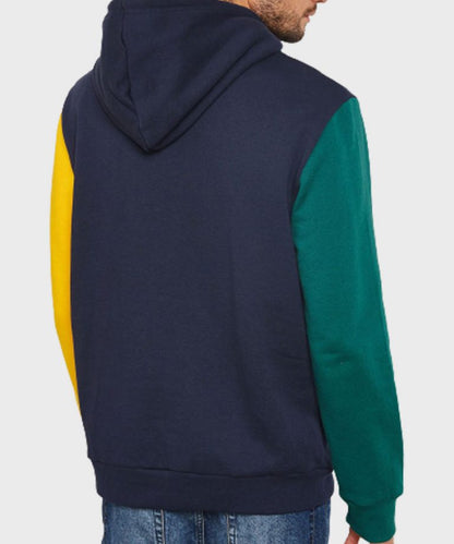 Mens Forever Color block Hoodie
