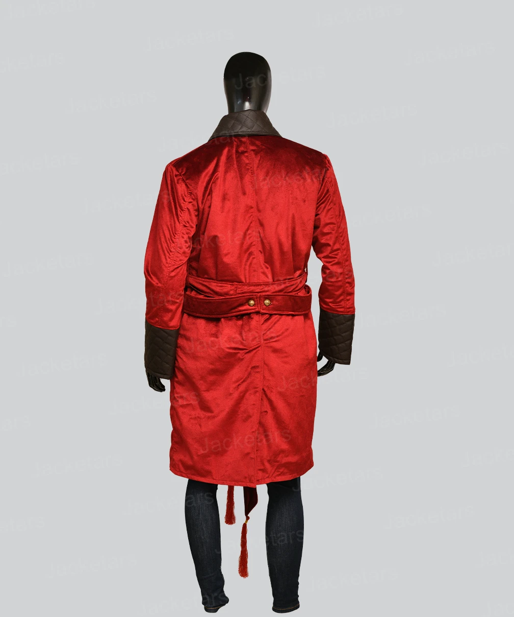 Men’s luxury velvet smoking coat with satin lapel – holiday formalwear by Arna Luxe