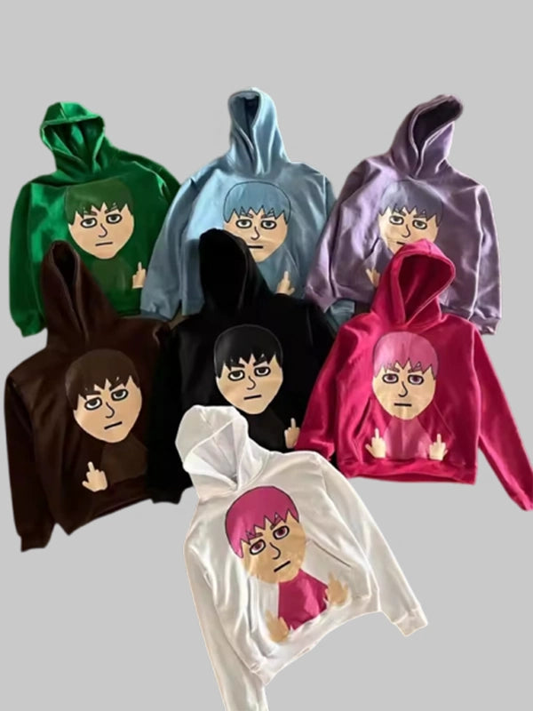 mii oversized hoodie streetwear outfit