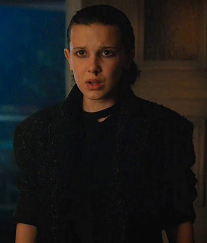 Stranger Things S03 Eleven Wool Coat