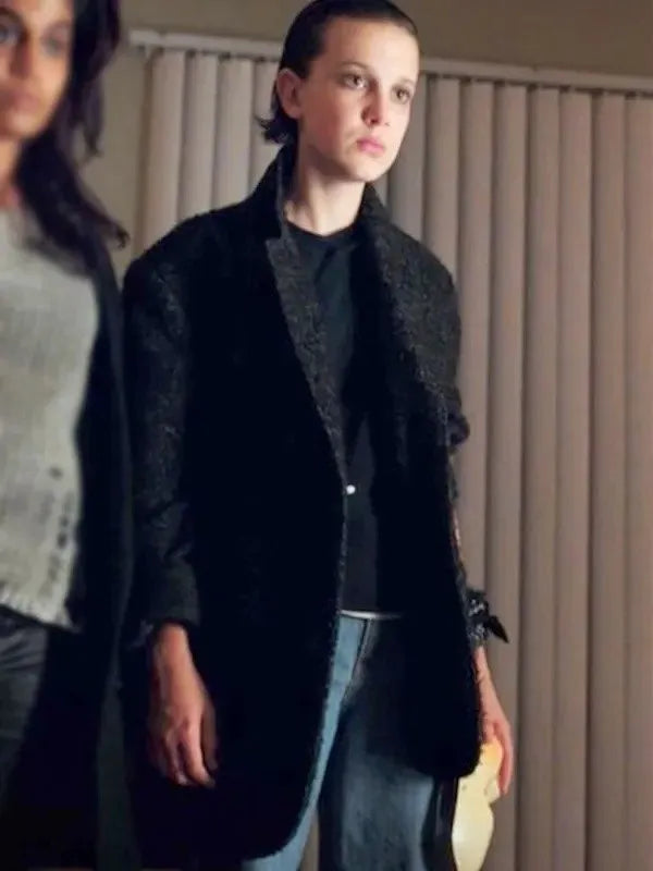 Stranger Things S03 Eleven Wool Coat