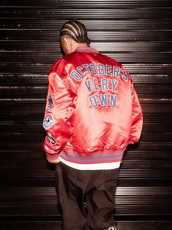 OVO x New Era x MLB Montreal Expos Varsity Jacket