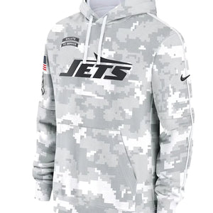 2024 New York Jets Arctic Camo Salute to Service Hoodie